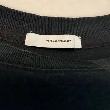 JOURNAL STANDARD 블랙 긴팔 T셔츠
