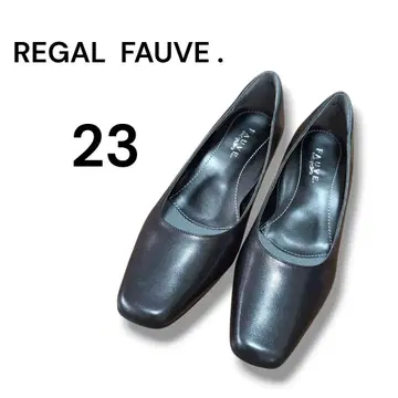 [ 새상품급 ] REGAL FAUVE. 블랙 펌프스 23cm 관혼상제