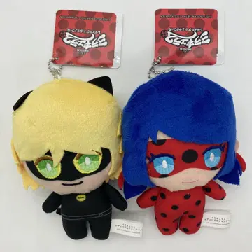 미라큘러스 레이디버그 & 샤노와르 SD 봉제 인형 마리네트