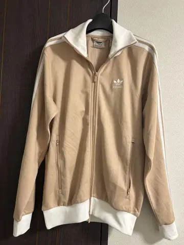 adidas 베이지 저리 풀 집업 여성용 베이지