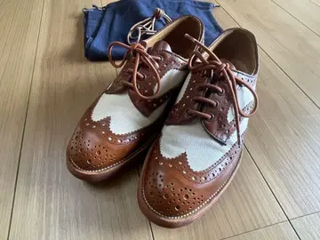 24cm Tricker's 트리커스 M6973 캔버스 가죽
