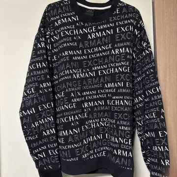 Armani Exchange 로고 맨투맨 XL