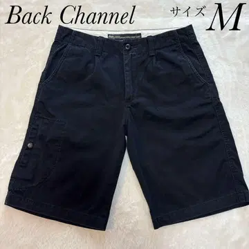 백 채널 Back Channel 하프 팬츠 사이즈 M 코튼