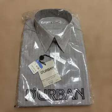 [ 새상품 ] D'URBAN 그레이 스트라이프 와이셔츠
