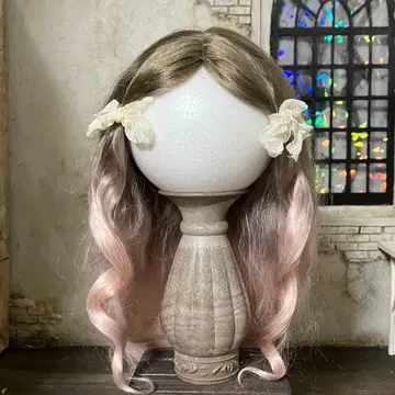 브라이스 모헤어 가발 그라데이션 해외 작가님