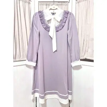 axesfemme 보타이 A라인 컷 원피스