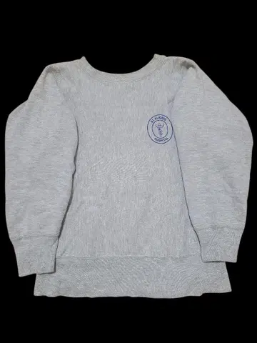 레어 XS 단색! 70s 챔피온 리버스 위브 양면 프린트 champion