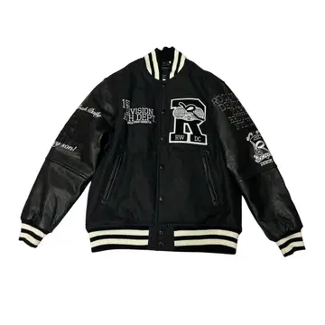 Rocawear MARCY 바시티 자켓 블랙 사이즈 L jay-z