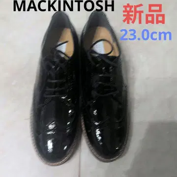 새상품 MACKINTOSH 블랙 에나멜 신발