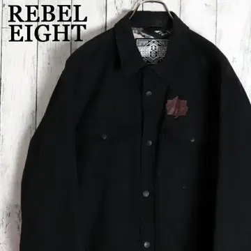 REBEL8 스트릿 브랜드 충전솜 셔츠 자켓 그래픽 프린트 안감