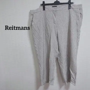 해외 구제 의류 Reitmans 스트라이프 와이드 팬츠 20