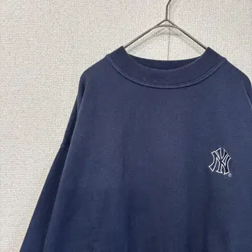 미국 빈티지 의류 맨투맨 양키스 팀 로고 L 2817