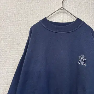 미국 빈티지 의류 맨투맨 양키스 팀 로고 L 2817