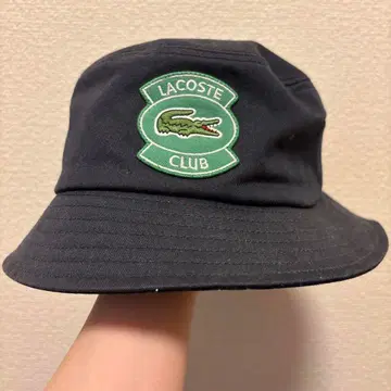 LACOSTE 네이비 버킷햇