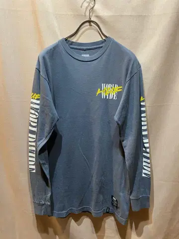 HUF 커트소 남성용 S (하프) ACTION HERO 긴팔 티셔츠 롱티