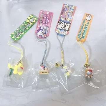 헬로키티 도치기 한정판 끈 세트