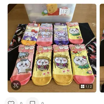 산리오 치이카와 양말 세트 ~ BOX112