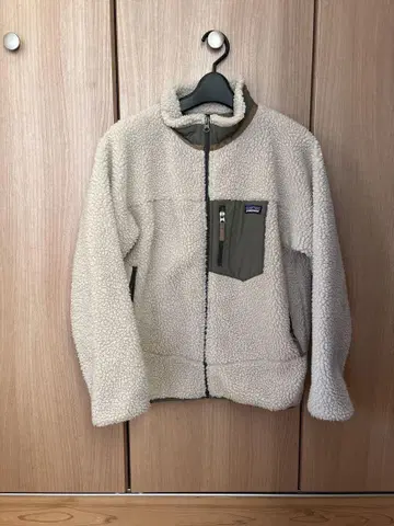 patagonia 플리스 자켓 레트로x 키즈 XL 베이지