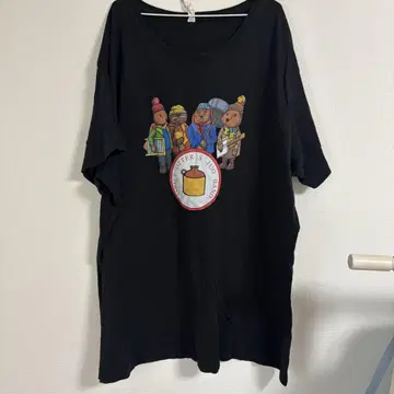 Live And Tell 에밋 오터 구제 블랙 T셔츠