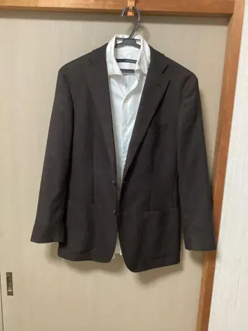 THE SUIT COMPANY 다크 브라운 가을/겨울 테일러드 자켓