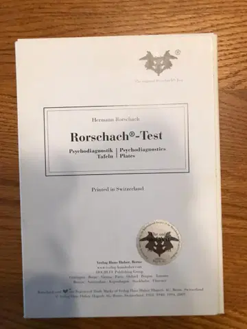 Rorschach-Test 롤샤흐 테스트 도판