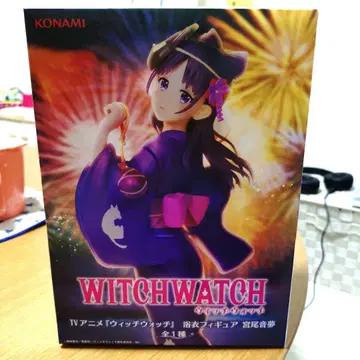 KONAMI WITCH WATCH 유카타 미야오 네무 피규어