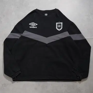UMBRO 엄브로 맨투맨 나일론 구제 의류 로고 2XL 블랙 16387