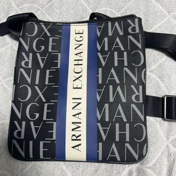 ARMANI EXCHANGE 숄더백 블랙/블루