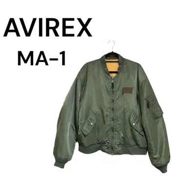 AVIREX MA-1 자켓 올리브 그린 빈티지