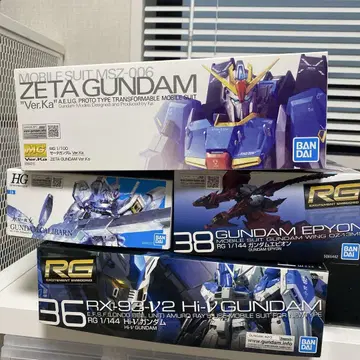 MG Z건담 RG Hi-V건담 RG 에피온 HG 캐로번