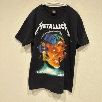METALLICA 하드 워크 투 셀프 디스트럭트 T셔츠