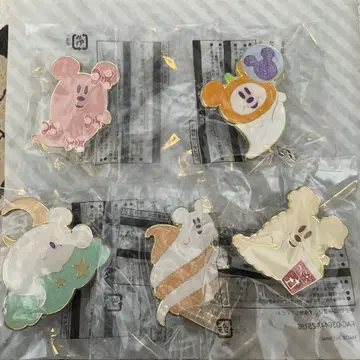 디즈니랜드 정글 카니발 할로윈 유령 핀 배지 전종