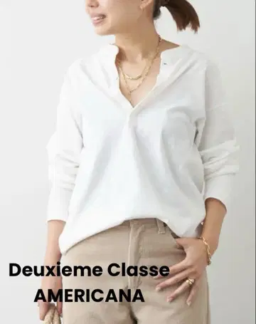 Deuxieme Classe AMERICANA 헨리넥 긴팔