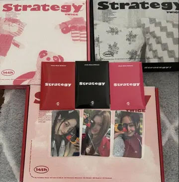 TWICE 14th 미니 앨범 Strategy 특전 포함