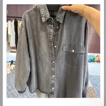 텐셀 데님 셔츠