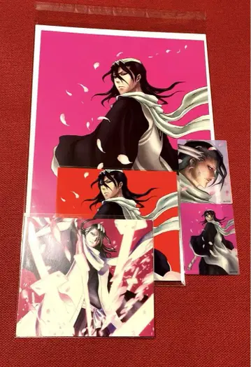BLEACH 398 랜드마크 랜덤 포스터 쿠치키 뱌쿠야 카드