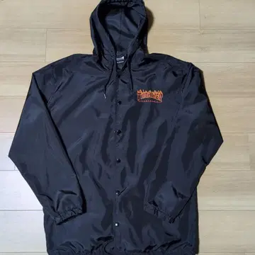 THRASHER 후드 부착 나일론 자켓