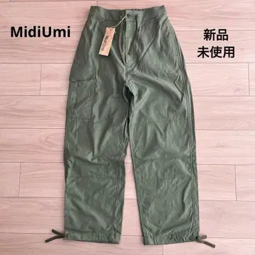 미사용 새상품 미디우미 MidiUmi 사이드 포켓 워크 팬츠