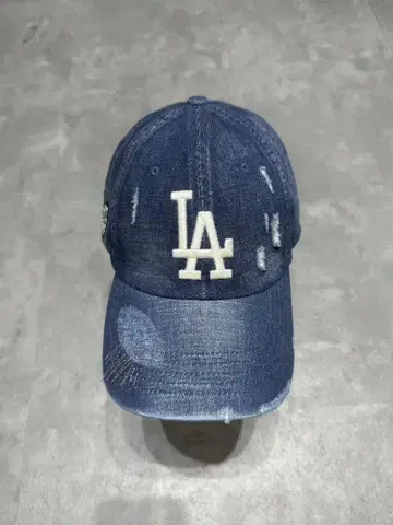 [ 한국 ] MLB korea 빈티지 데미지 데님 CAP