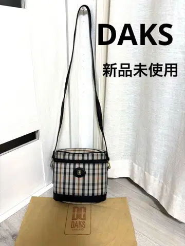 미사용 새상품 DAKS LONDON 닥스 런던 체크 숄더백