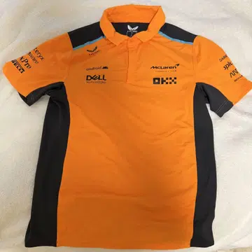 맥라렌 F1 팀 피케 셔츠 랜도 노리스 오스카 피아스트리