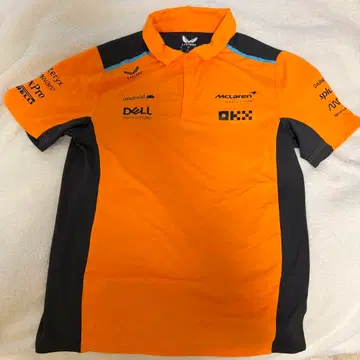 맥라렌 F1 팀 피케 셔츠 랜도 노리스 오스카 피아스트리