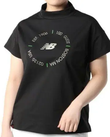 뉴발란스 반팔 여성용 모크넥 new balance 완판템