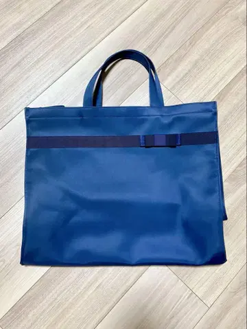 파밀리아 수험 토트백 네이비