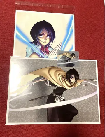 BLEACH 399 랜드마크 랜덤 포스터 쿠키 루키아 카드