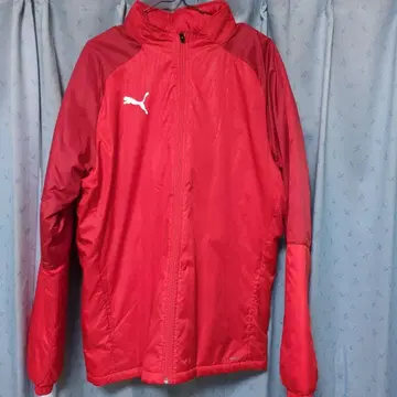 PUMA 레드 나일론 자켓 XXL