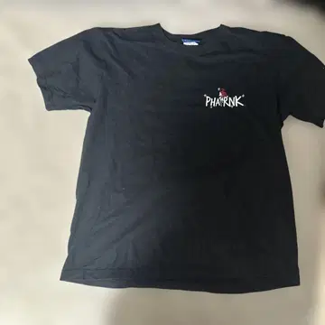 PHARNK 블랙 T셔츠