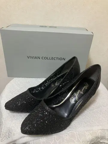 VIVIAN COLLECTION 블랙 펌프스