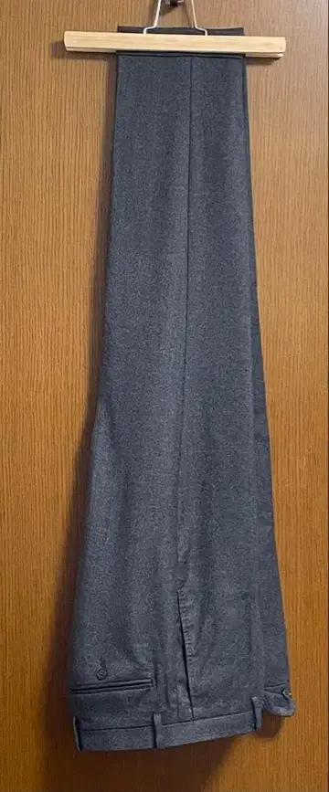 CANONICO 그레이 플란넬 슬랙스 SS