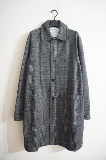 DRIES VAN NOTEN 23SS 체크 프린트 맨투맨 코트